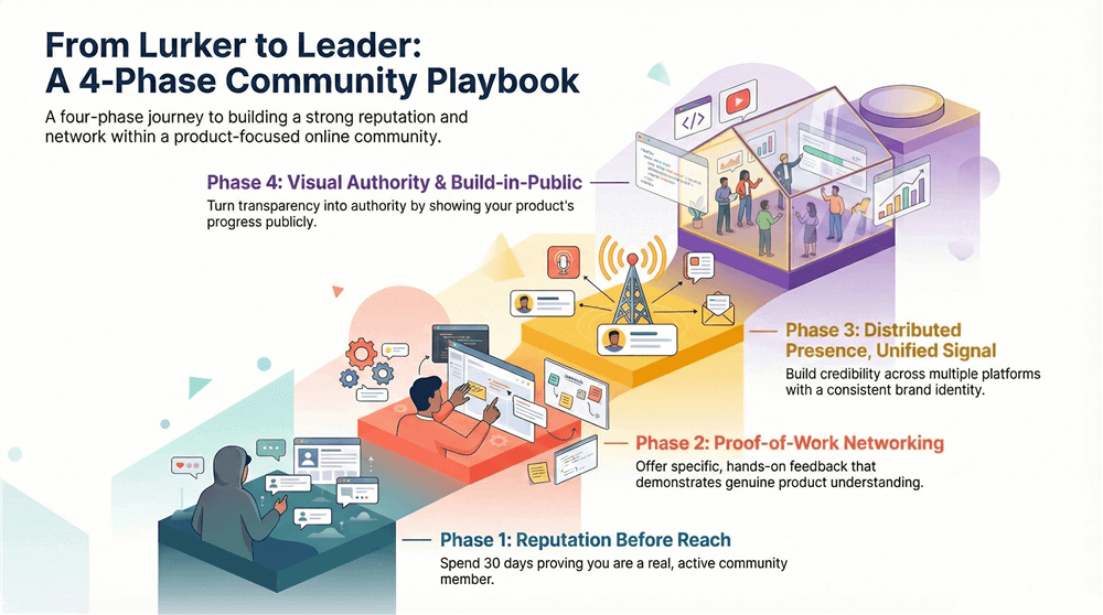 4-Phase to Build Your Reputation and Network Within the PH Community