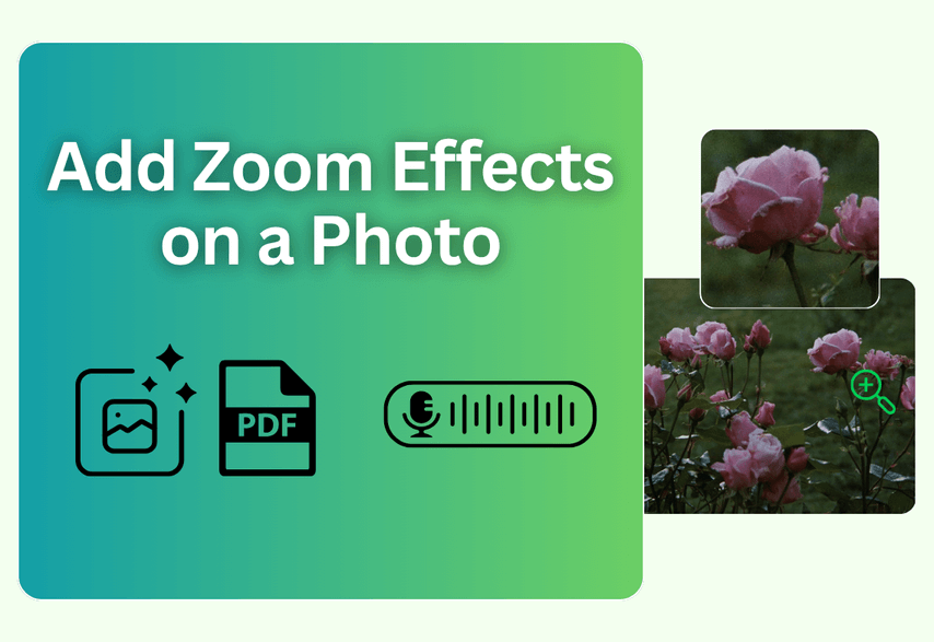 Add Zoom Effects to a Photo Online