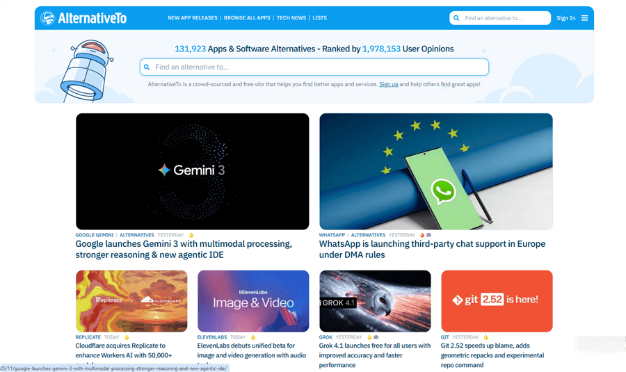 Best Product Hunt Alternatives - AlternativeTo