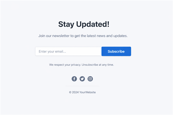 Create a Coming Soon Page