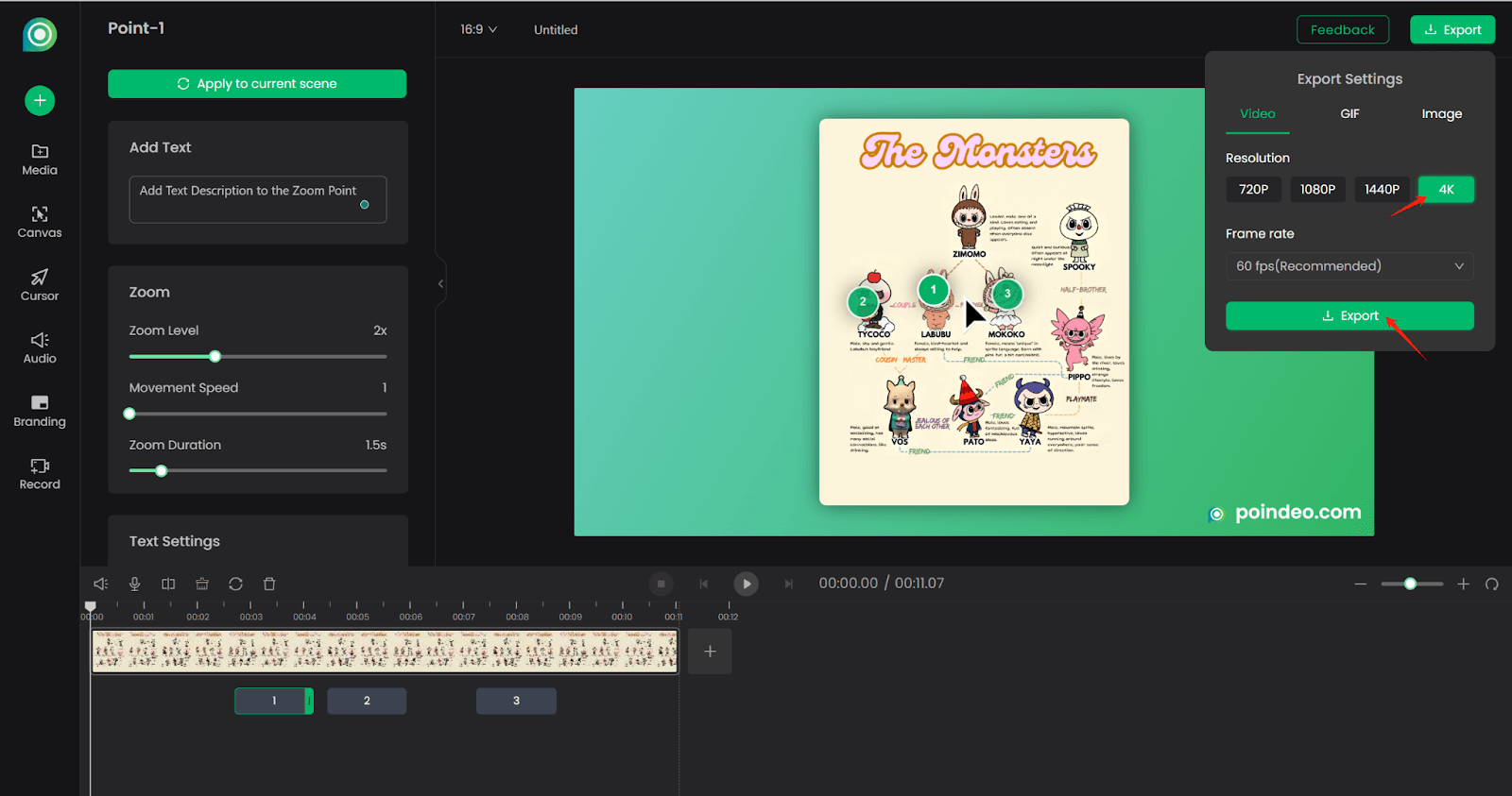 Export the Image Creation
