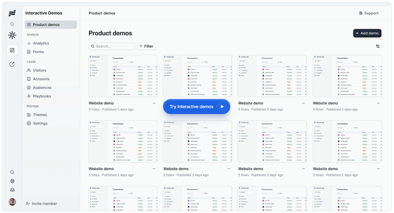 Interactive Demo Software - Navattic