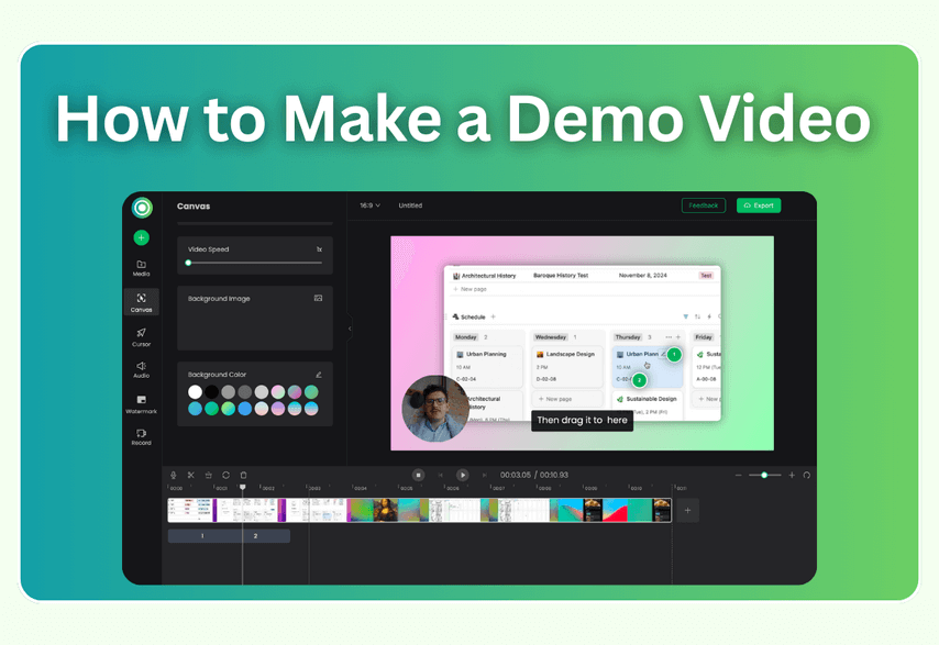 How to Make a Demo Video