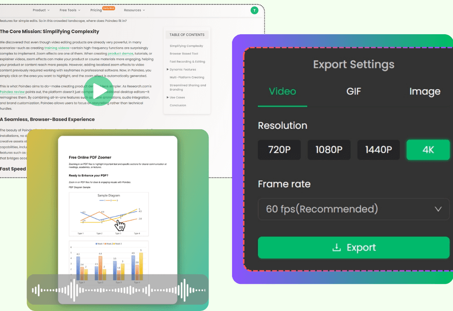 Make Demo Videos for Various Scenarios