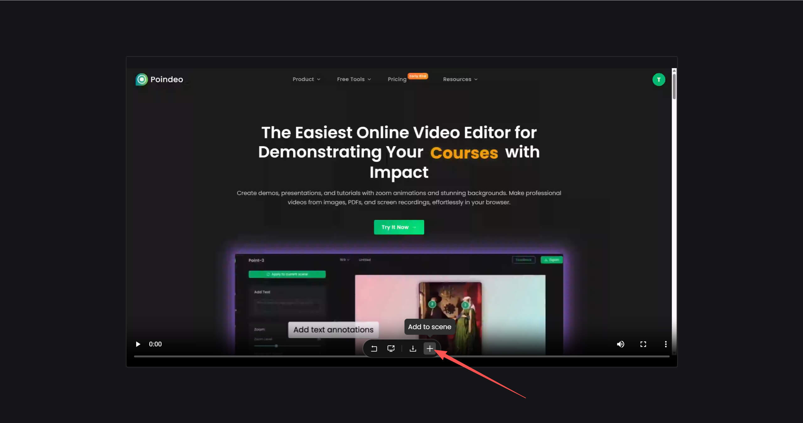 Edit the Demo Video with Creative Tools