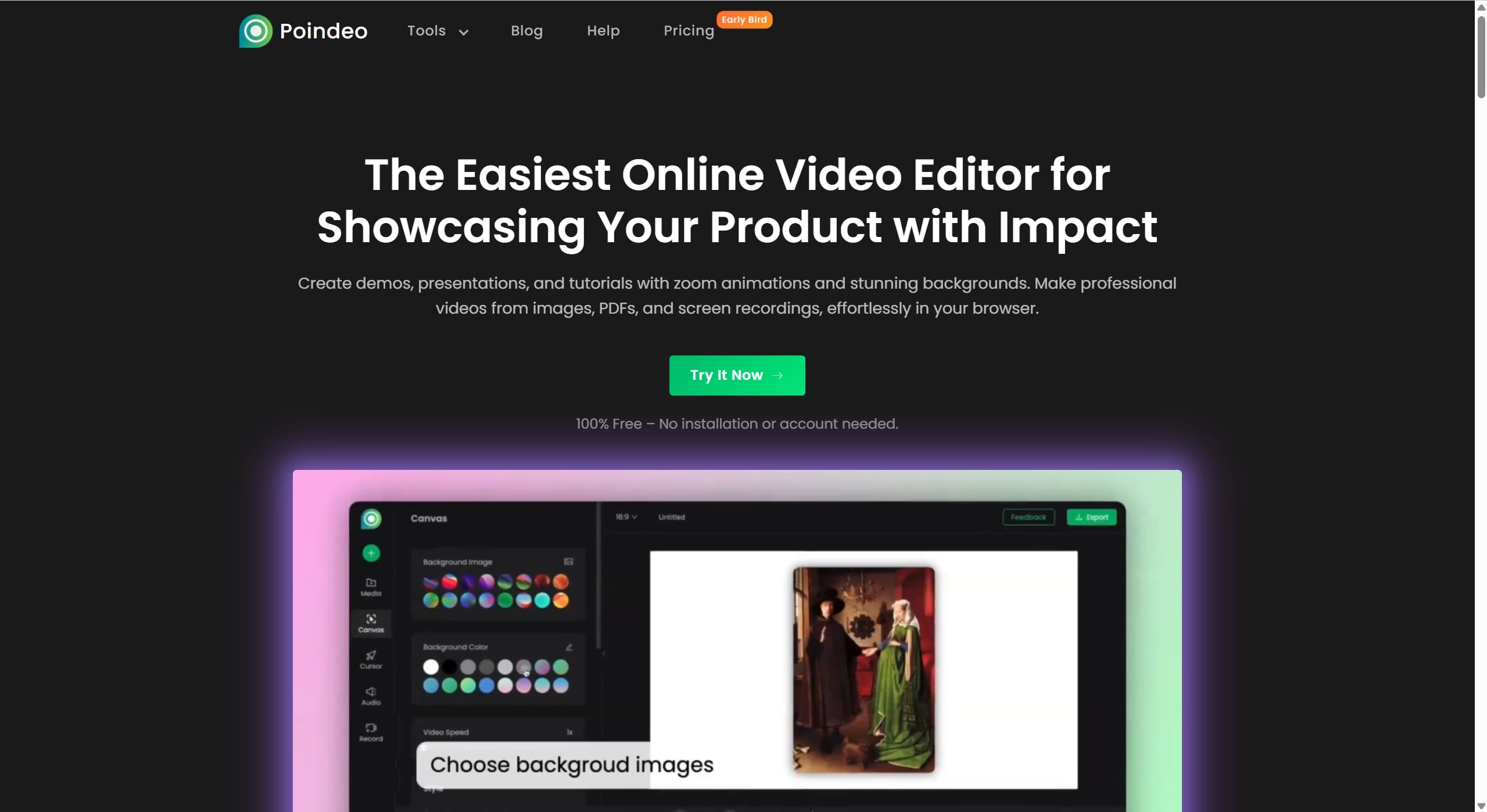 Screen Studio Alternative - Poindeo Online