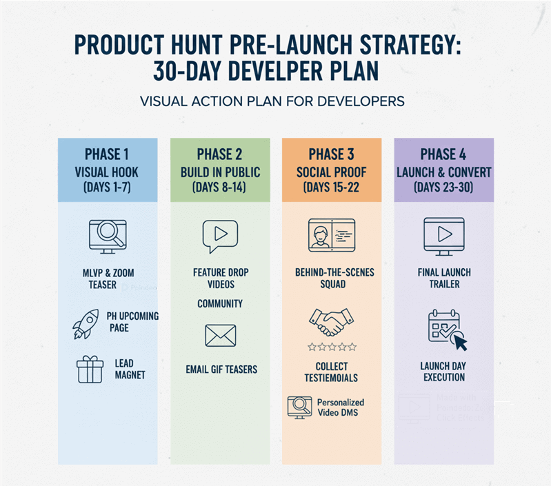 A 30-Day Product Hunt Launch Plan
