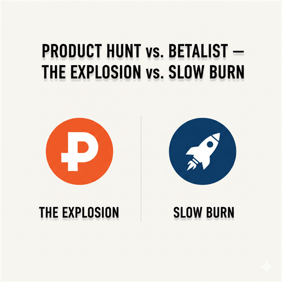 Product Hunt vs. BetaList