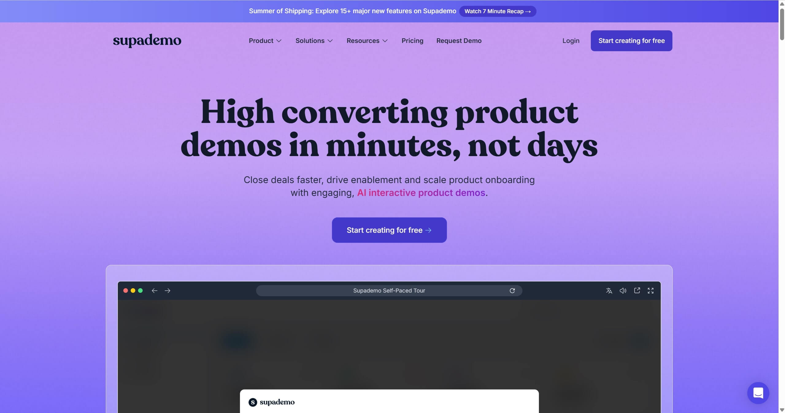 Screen Studio Alternative - Supademo Online