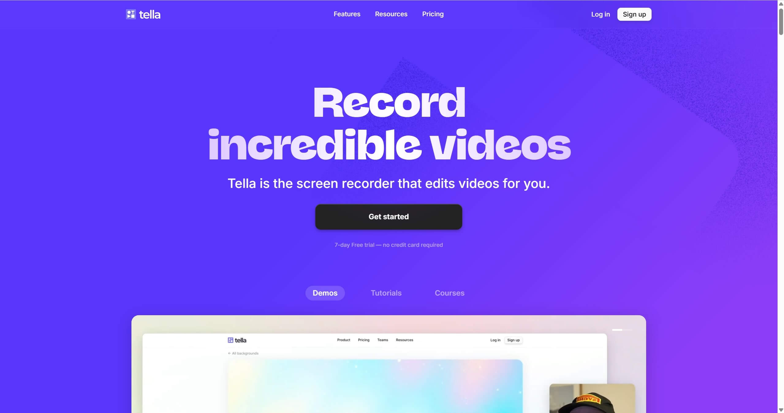 Screen Studio Alternative - Tella Online