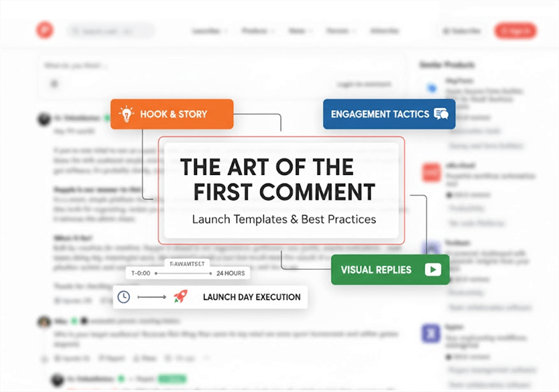 The Art of the First Comment of Your Product Hunt Launch