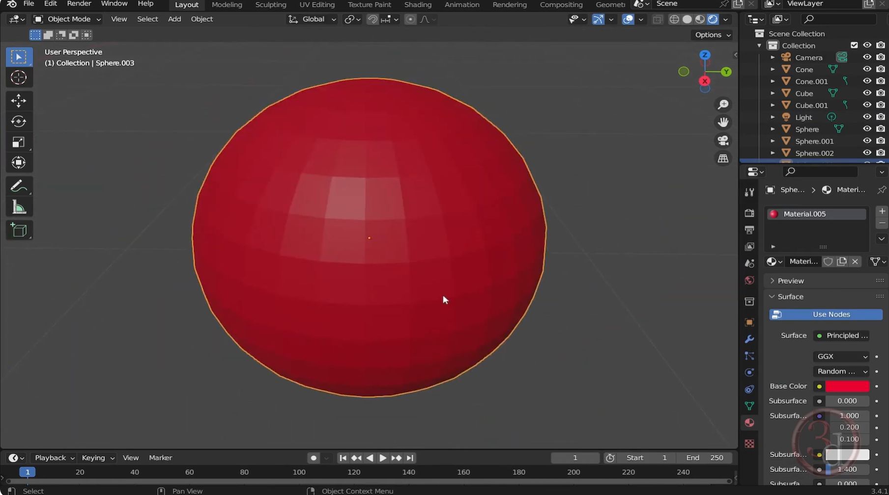 Use Shortcut to Zoom in on Blender