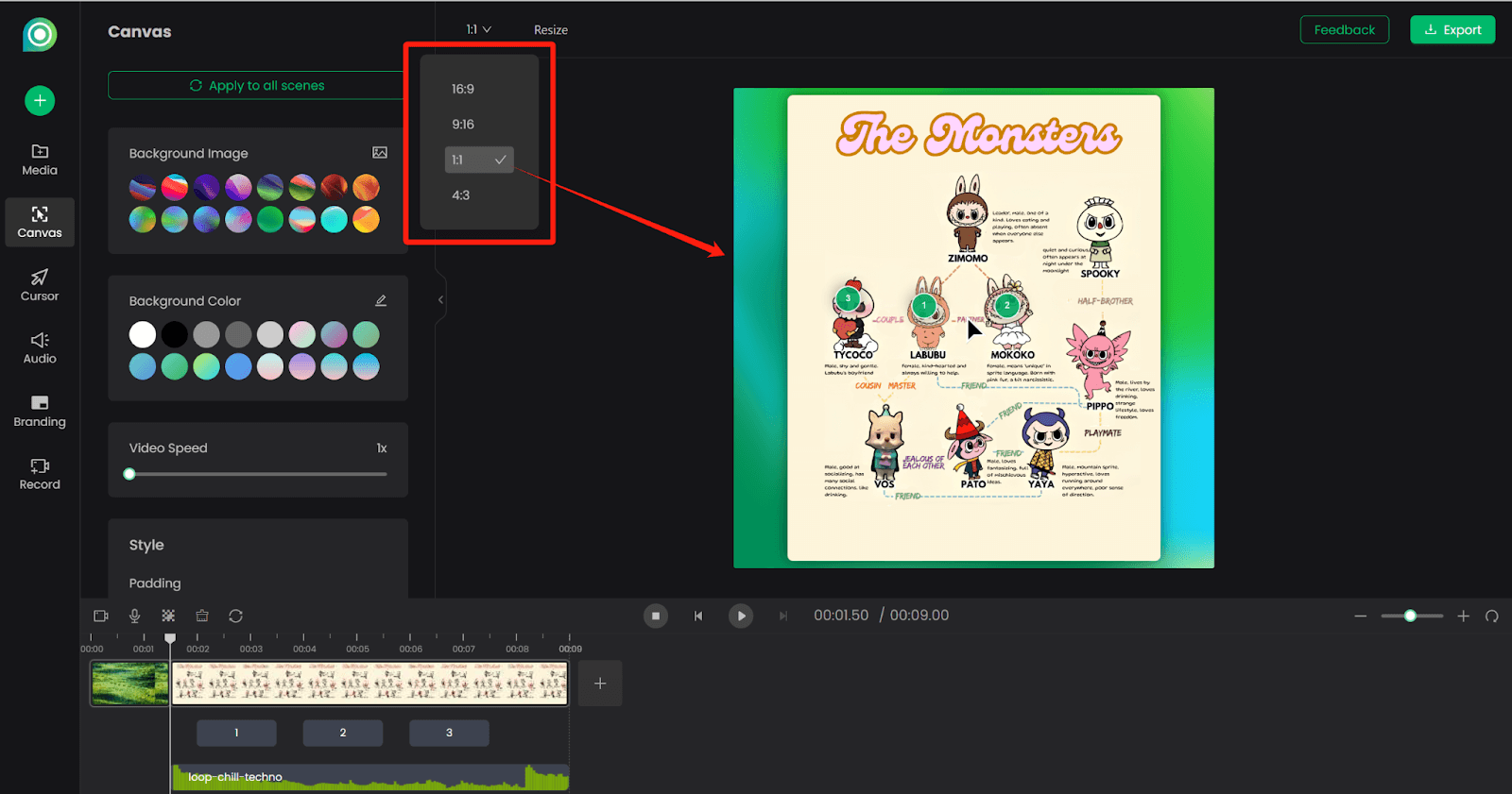 Change Aspect Ratio