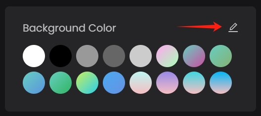 Change Background Color