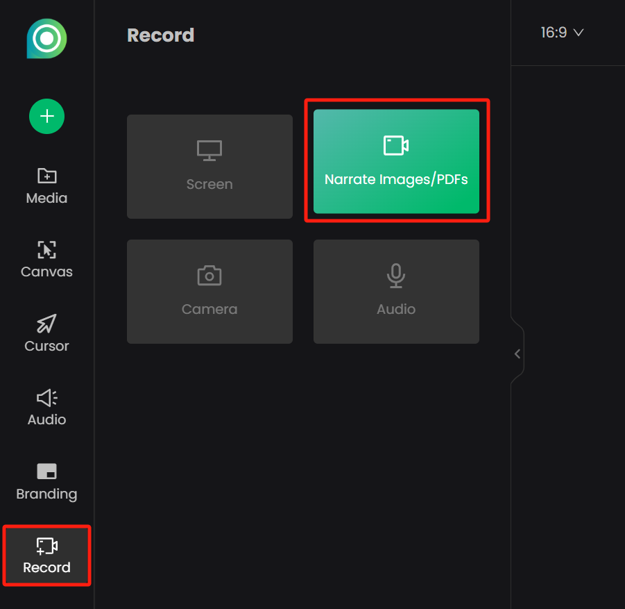 Record Voice-Over on Images/PDFs