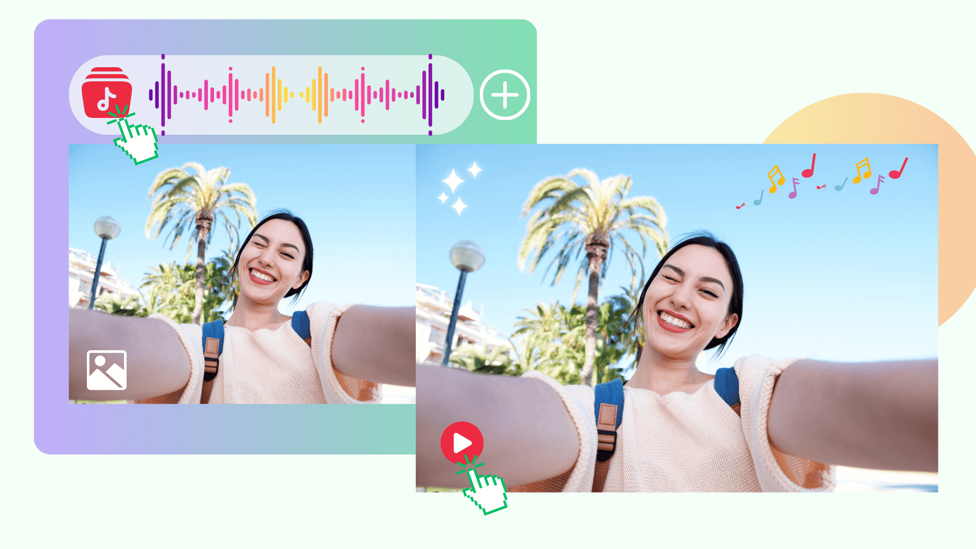 Add Audio to Image Online