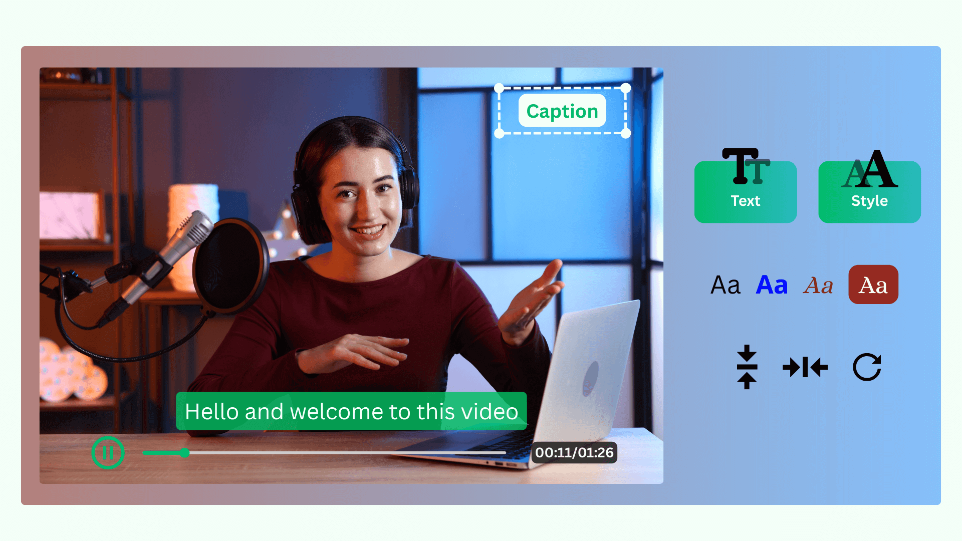 Add Text to Video Online