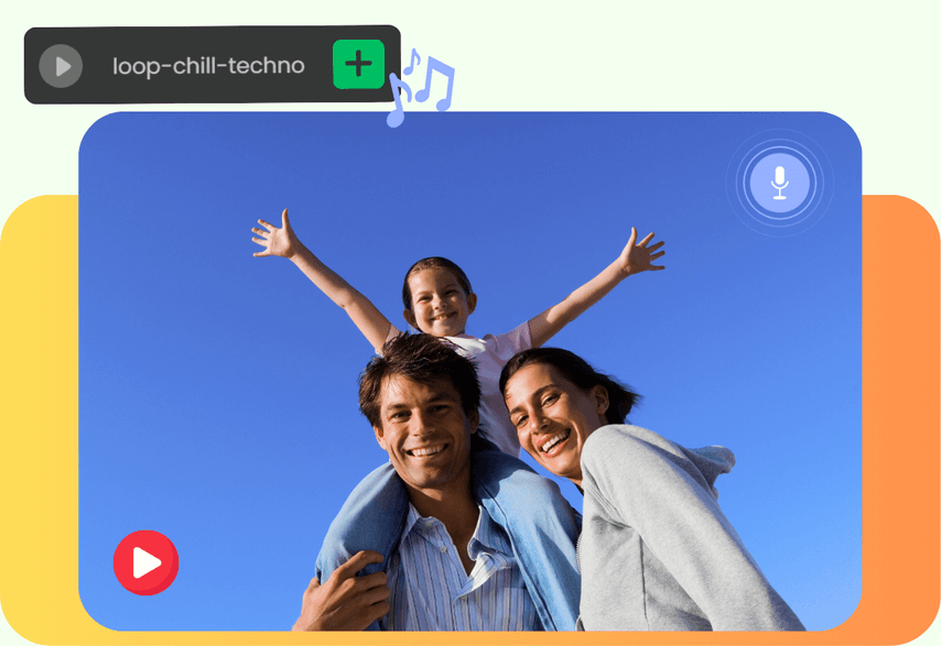 Add Audio to Video with Simple Steps