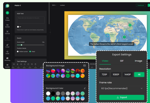 Go from Recording to Editing