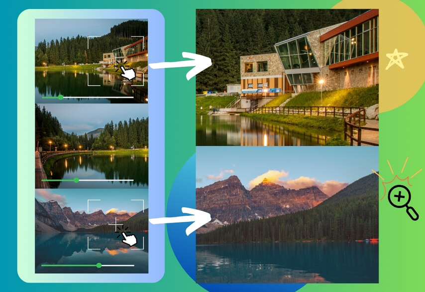 Video Zoomer with Intuitive Workflow